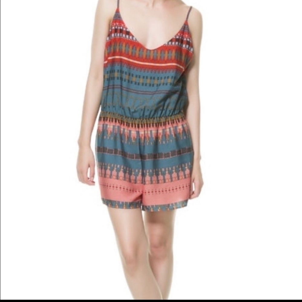 Zara Trafaluc romper Size M